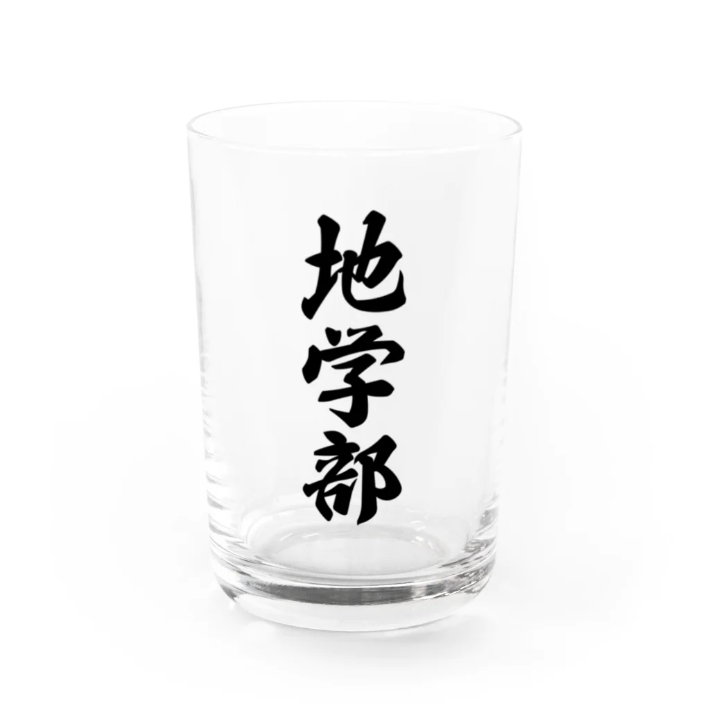 着る文字屋の地学部 Water Glass :front