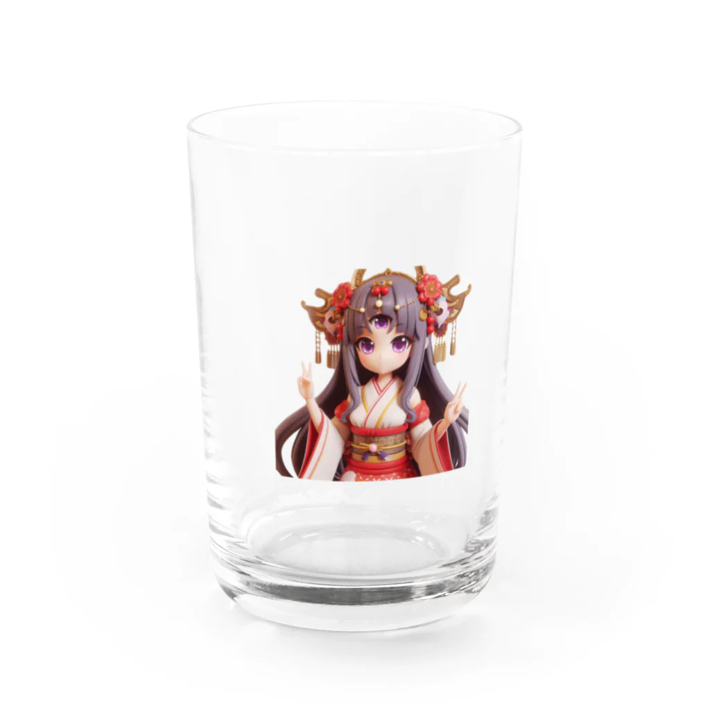 いろいろTOSIVOの巫女キャラグッズ、３つ目の巫女登場！ Water Glass :front