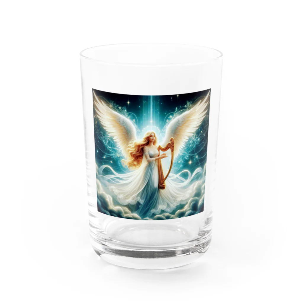 終わらない夢🌈の天使✨ Water Glass :front