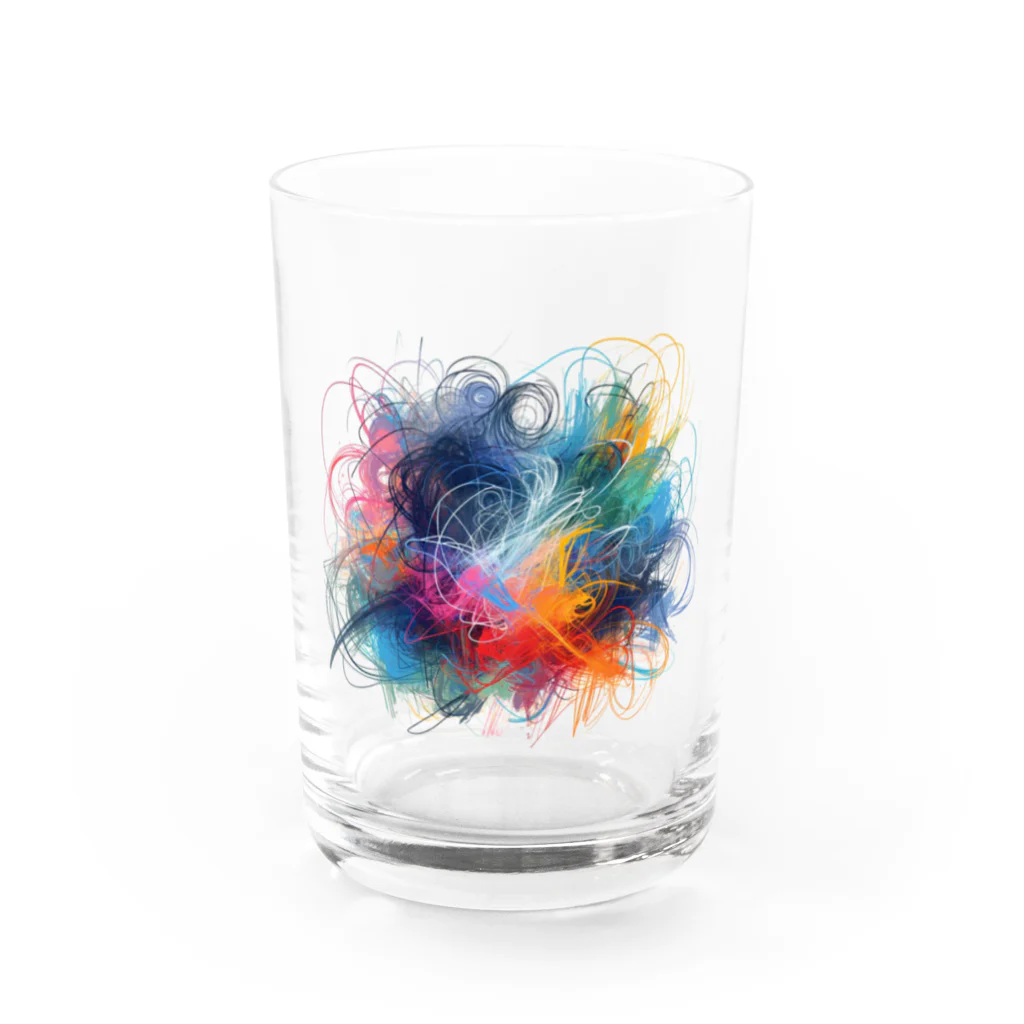 あんぽぴゅらーあーてぃすとのBiffusion Water Glass :front