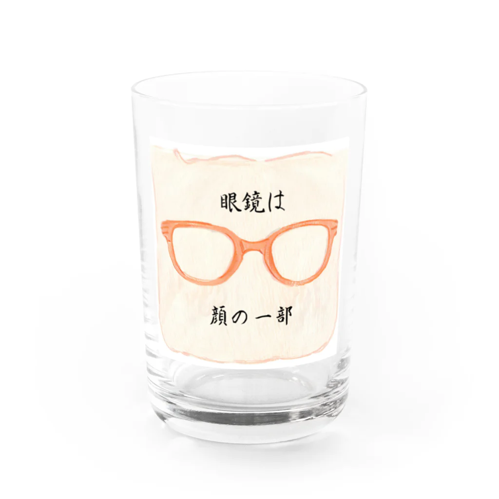 shop2004の眼鏡さん Water Glass :front