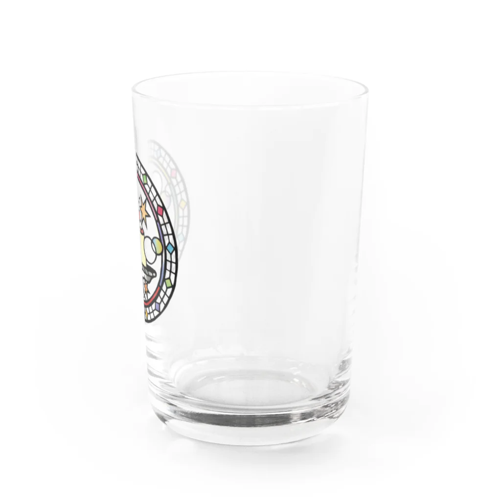 tokeisou / 切り絵の切り絵 / プリン Water Glass :front