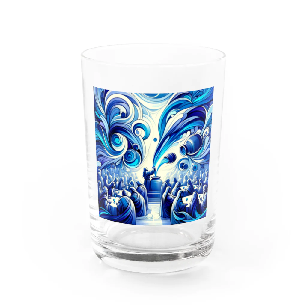 7no70のカナの婚礼 Water Glass :front