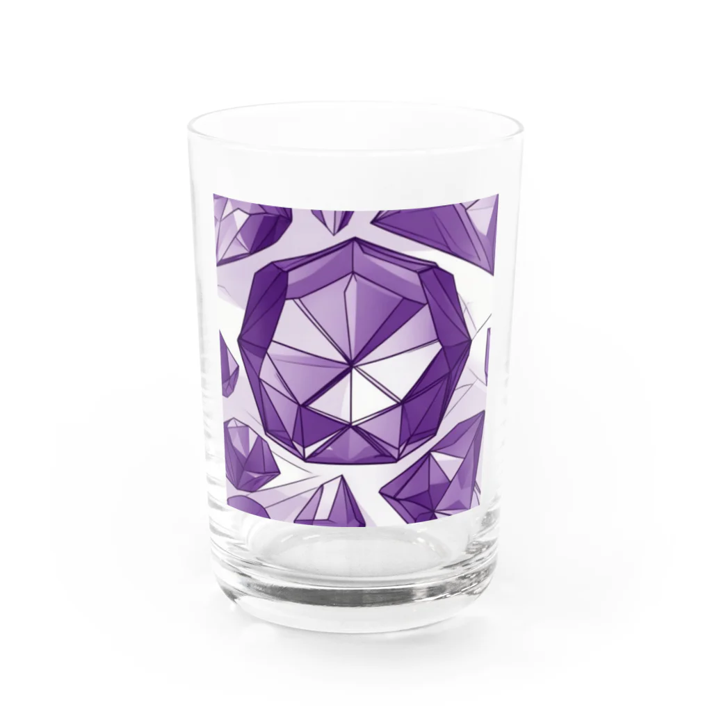 jewel_beのアメジスト Water Glass :front