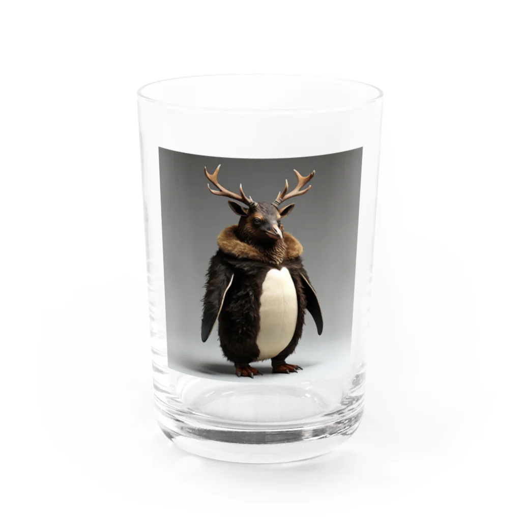 KUROSAWA特殊生物調査研究所のシカペンギン　パターンB Water Glass :front