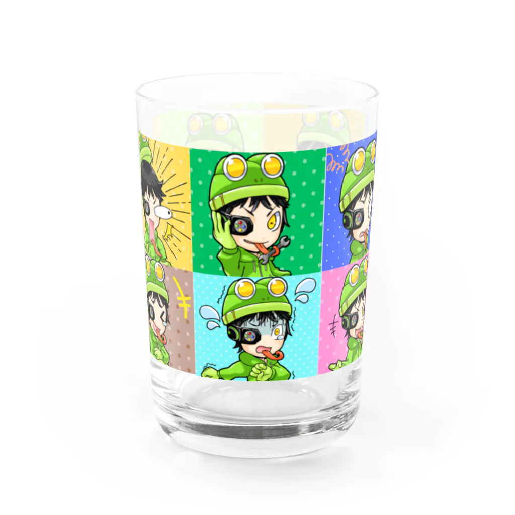 アキシのゲーム部屋 公式ショップのAKISI's game room　グラス Water Glass :front