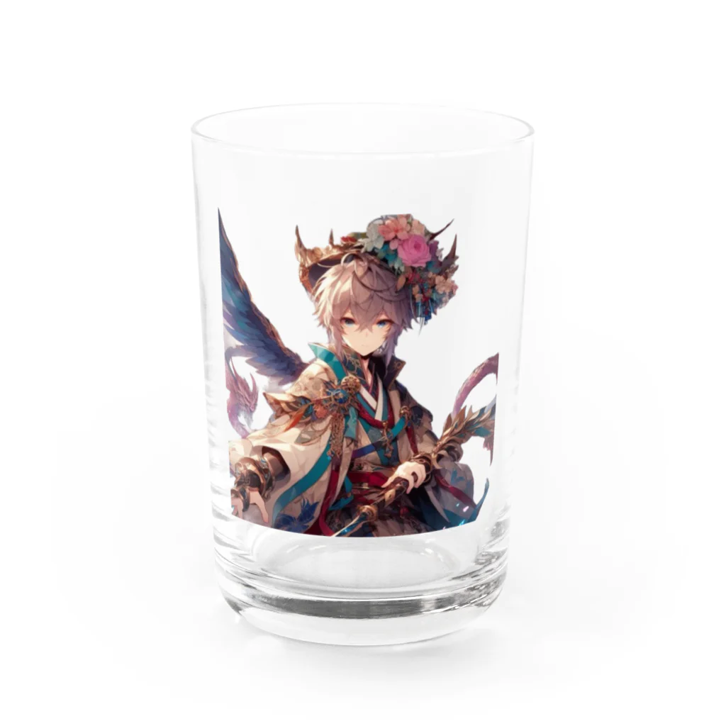 ぴくちゃー55の未来女子01 Water Glass :front