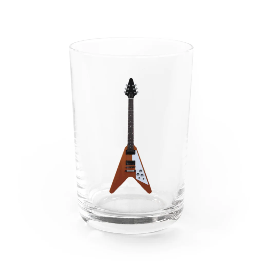 BEATBARNのエレキギターFVタイプ Water Glass :front