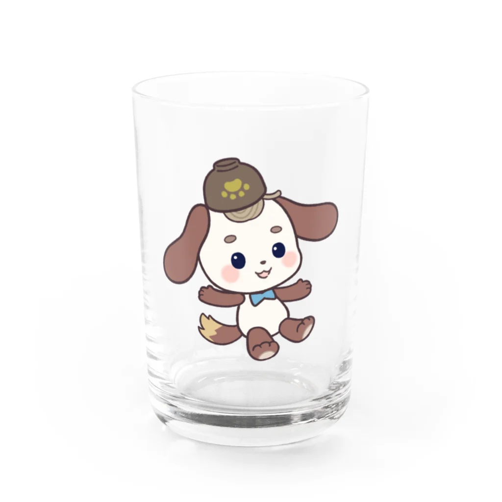 わんそこばのわんこそば　(🐶) Water Glass :front