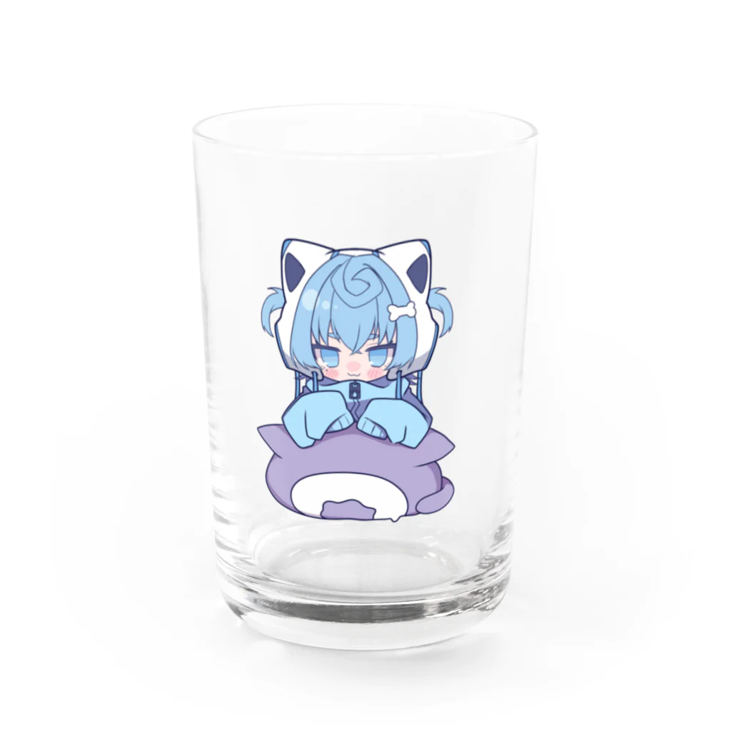 HADOWののしのしめぐるちゃん Water Glass :front