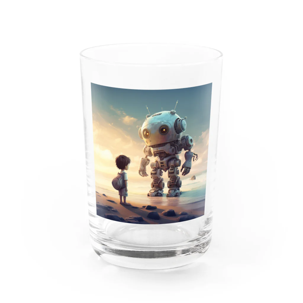 せんたんしのtomodachi Water Glass :front