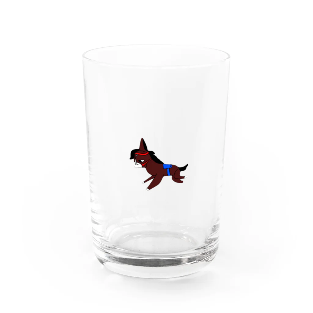 ささなみjapan の連勝王ルナ Water Glass :front