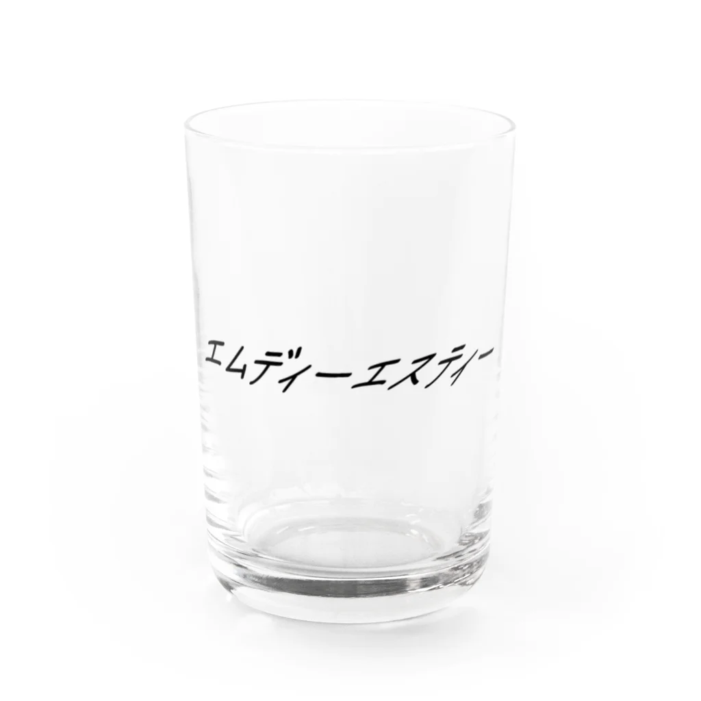 MD_studioのエムディーエスティー Water Glass :front