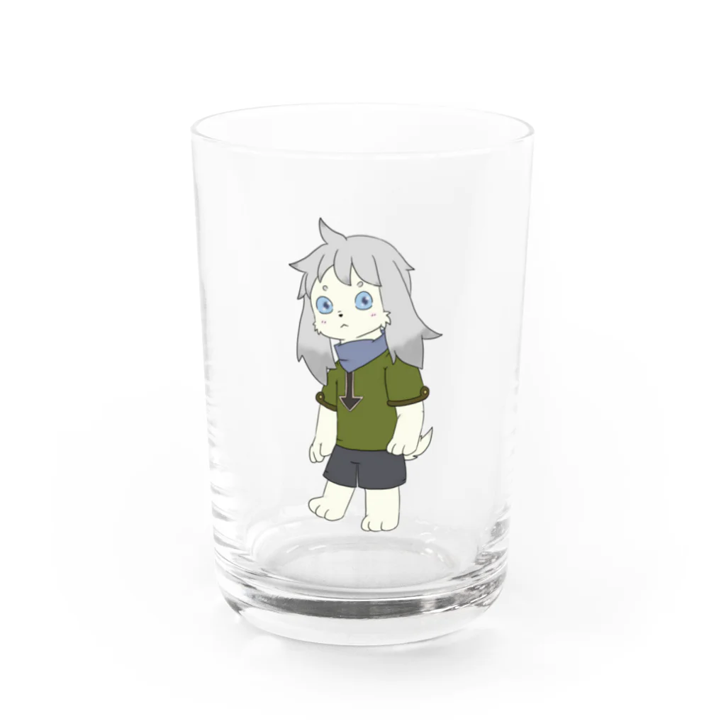 おかか工房のロップくん Water Glass :front