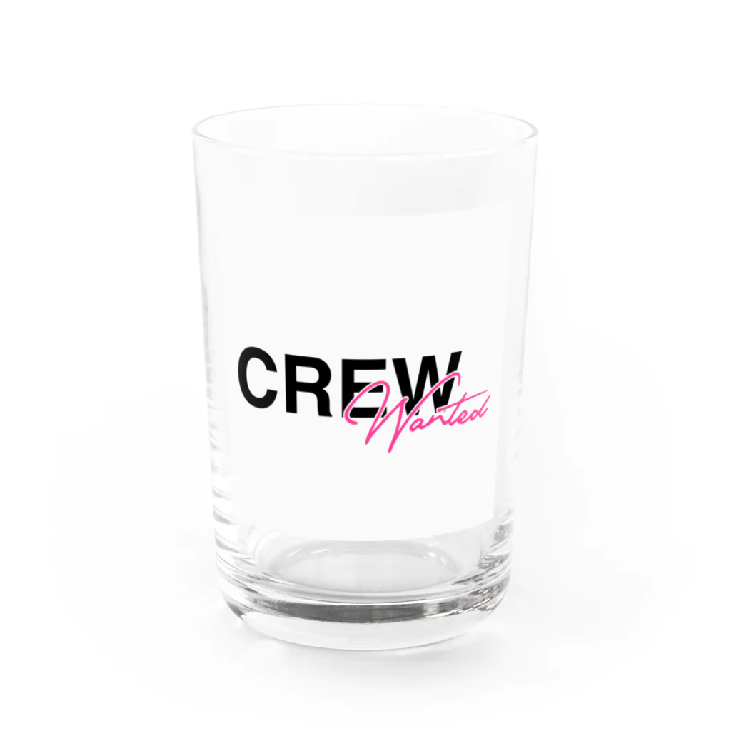 crew wantedのCREW WANTED グラス前面