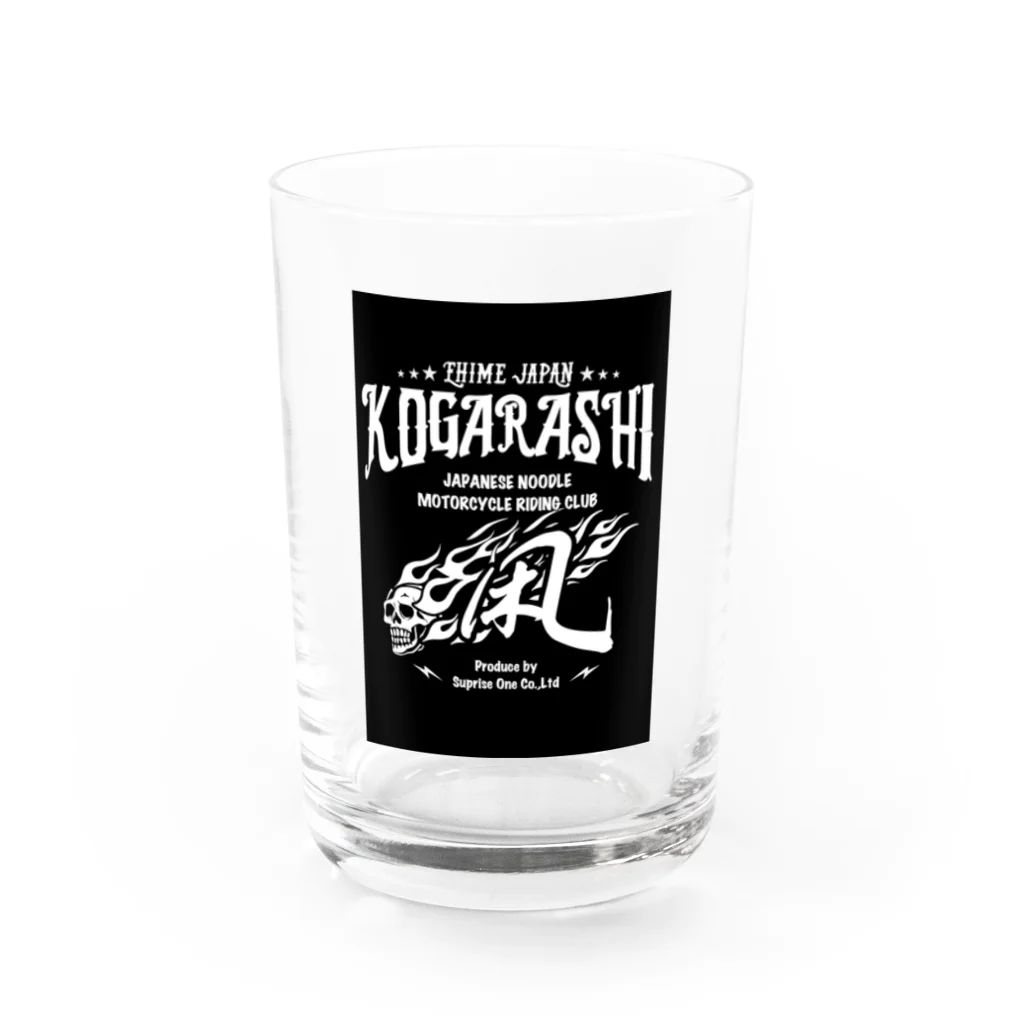 surprise1のKOGARASHI motorcycle club Water Glass :front