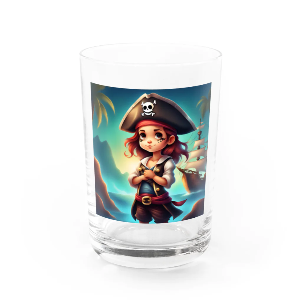 kunio365の可愛い海賊の女の子 グラス前面