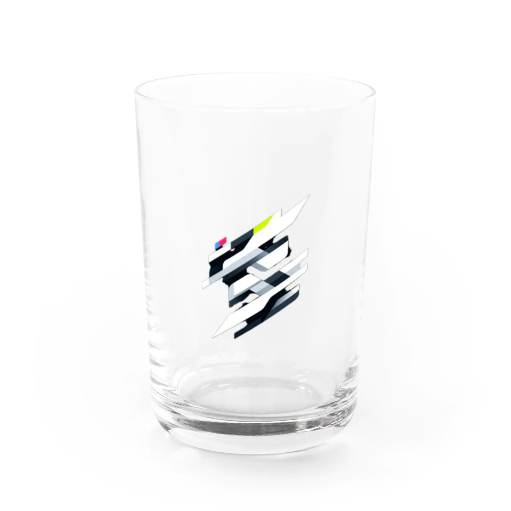 たまちのフューチャリスティック Water Glass :front