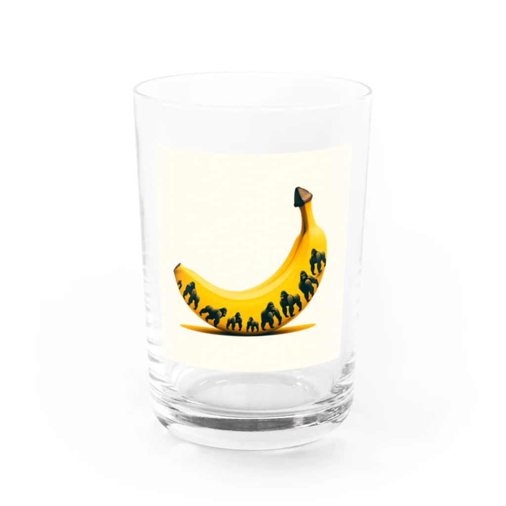 ゴリラショップのThe Mighty Gorilla Sugar Spots Water Glass :front