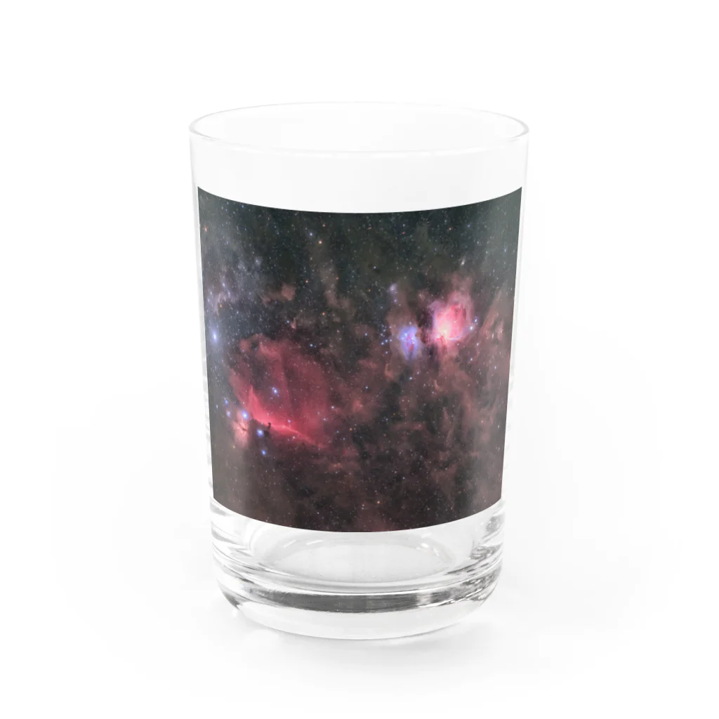 S204_Nanaのオリオン大星雲と馬頭星雲 Water Glass :front