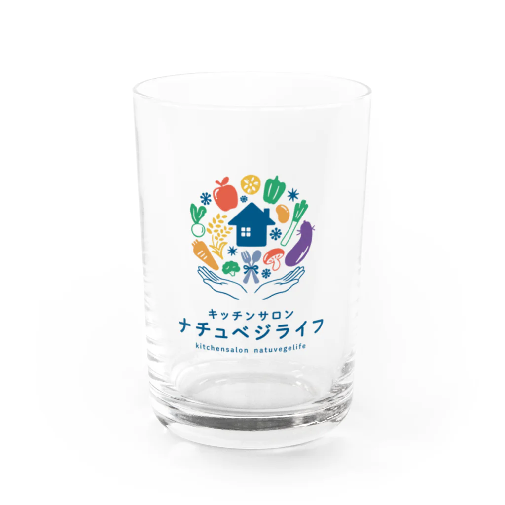 natuvegelife キッチンサロンナチュベジライフのナチュベジライフ　オリジナルグッズ Water Glass :front