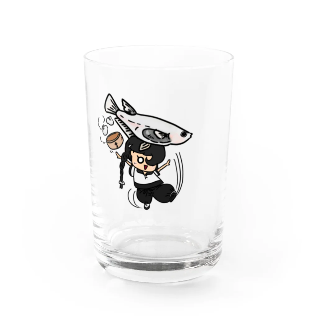 🕷Ame-shop🦇のパンダ子 Water Glass :front