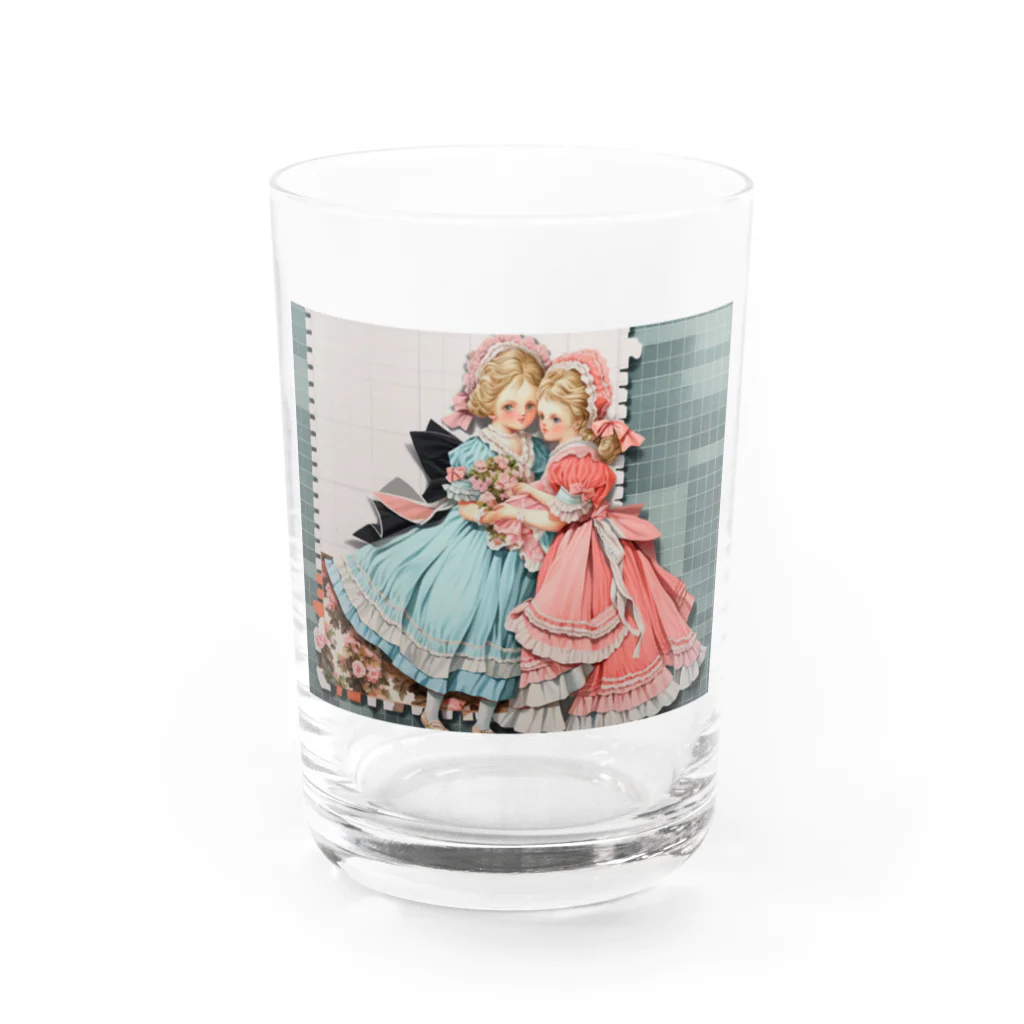 AQUAMETAVERSEの可愛い姉妹たち アメジスト2846 Water Glass :front