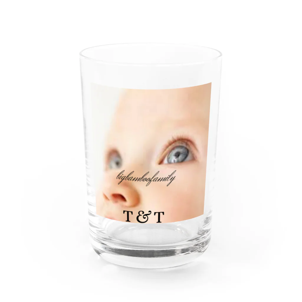 bigbamboofamilyの bigbamboofamily Water Glass :front