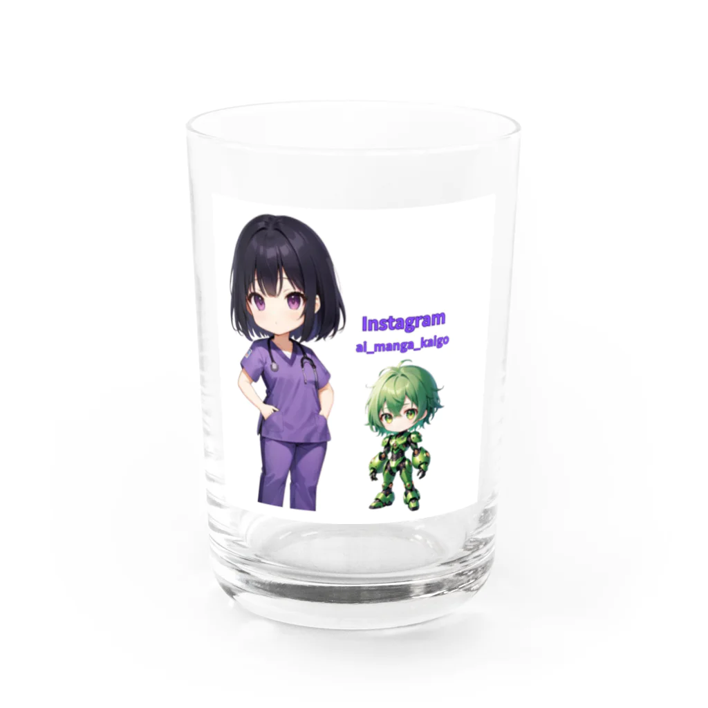 kororin424のAI漫画家ころりん Water Glass :front