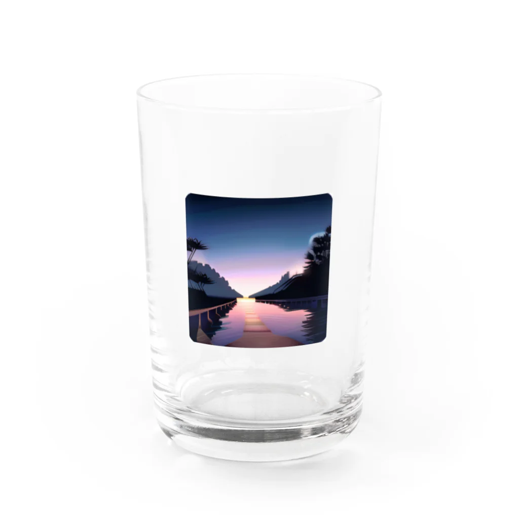 K-G07のロゴグッズ Water Glass :front