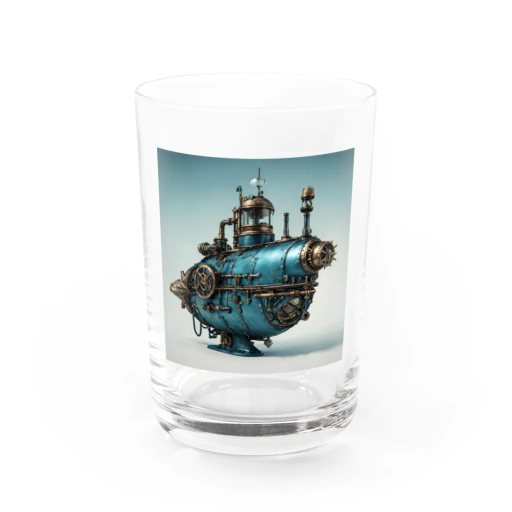 kitolonのスチームパンク潜水艦７ Water Glass :front