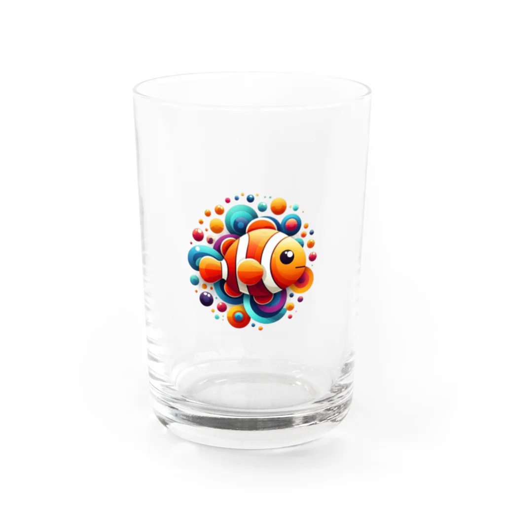 合同会社くまのみのカクレクマノミ Water Glass :front