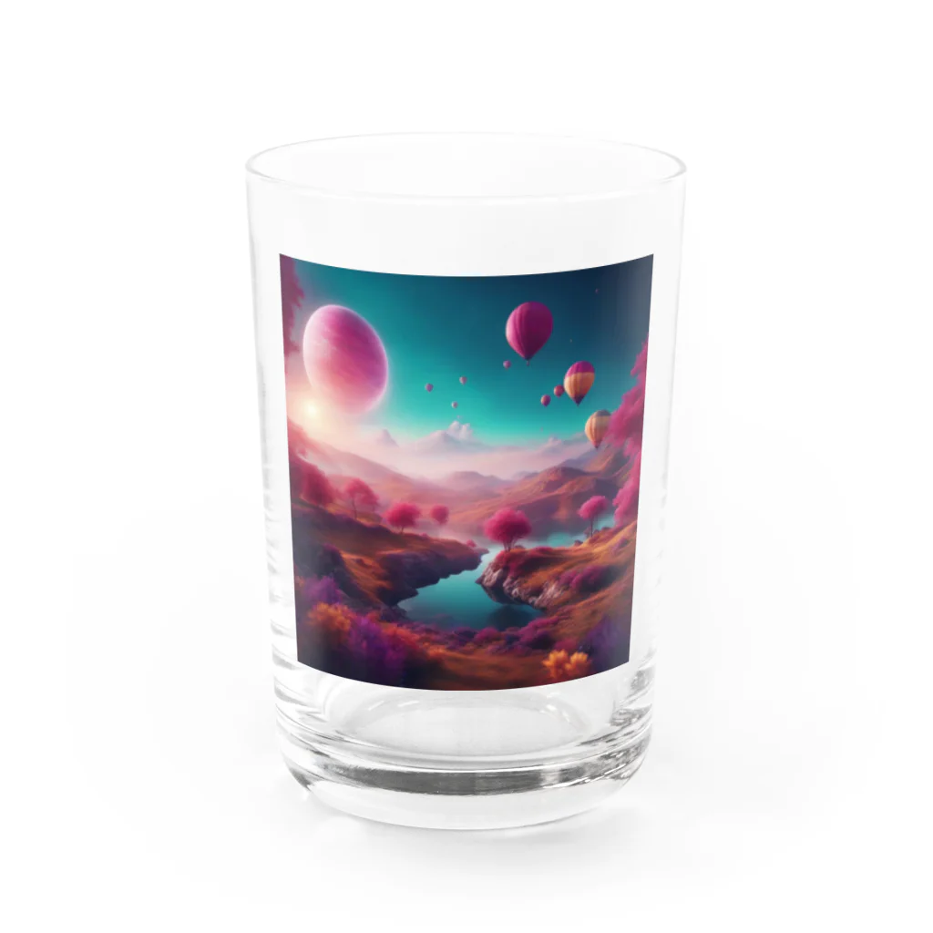 matsunne5555の幻想的な夢の冒険 Water Glass :front