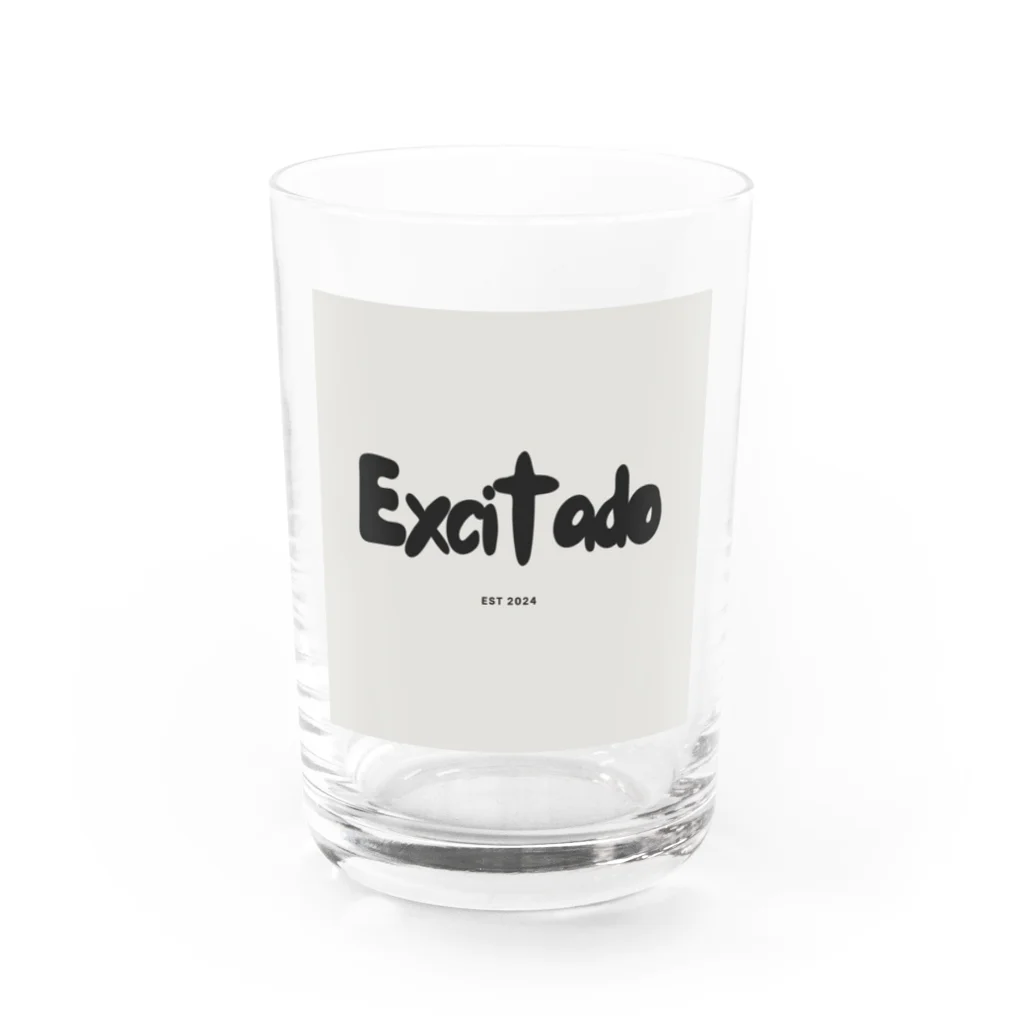 ecxitadoのexcitado Water Glass :front