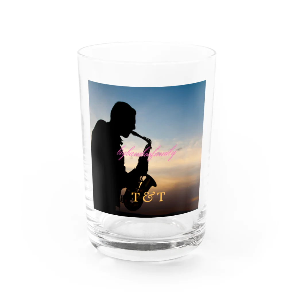 bigbamboofamilyのbigbamboofamily Water Glass :front