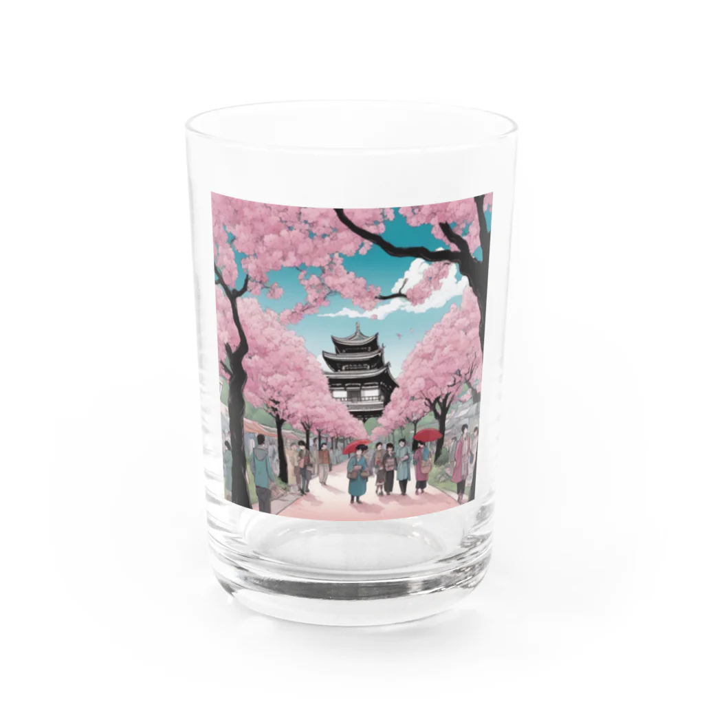 ゴールドエンジェルのザ・JAPAN2 Water Glass :front