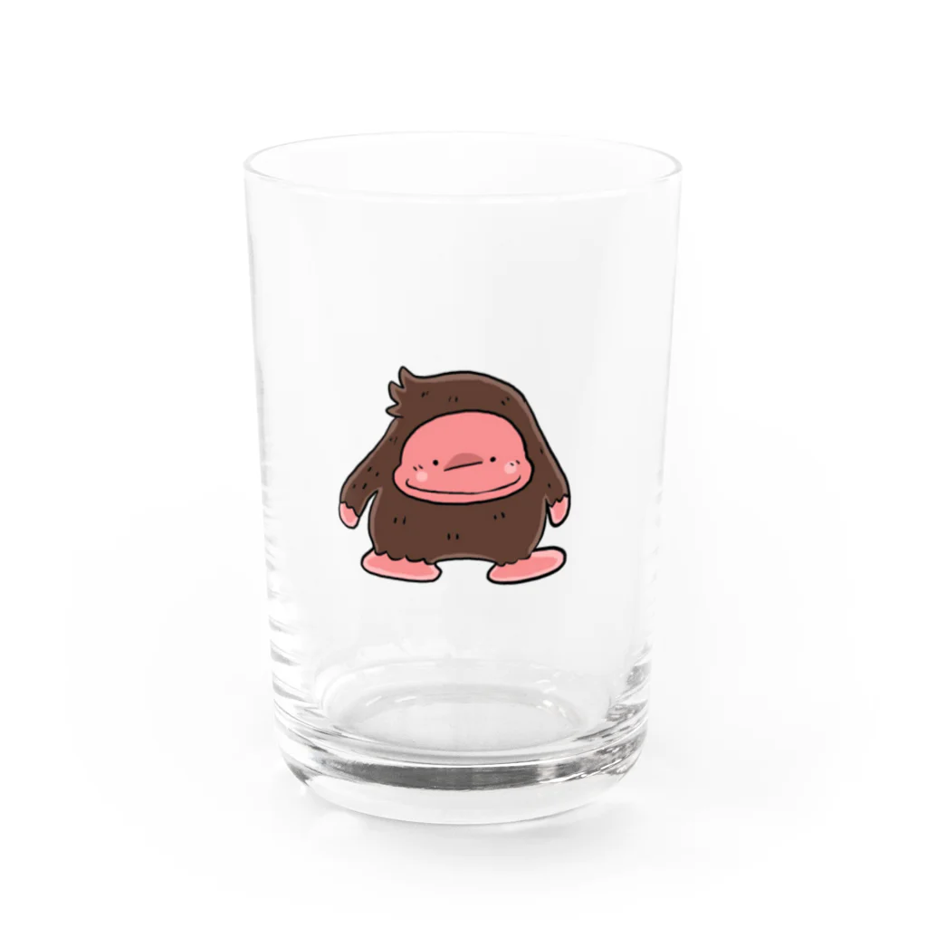 もふもふ堂のビッグフット Water Glass :front