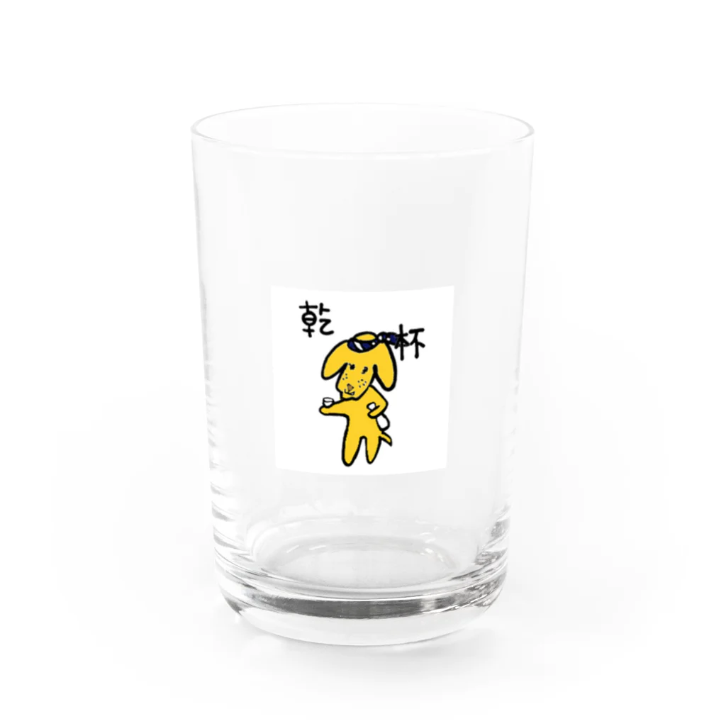 daiki0620の乾杯きくらげ Water Glass :front