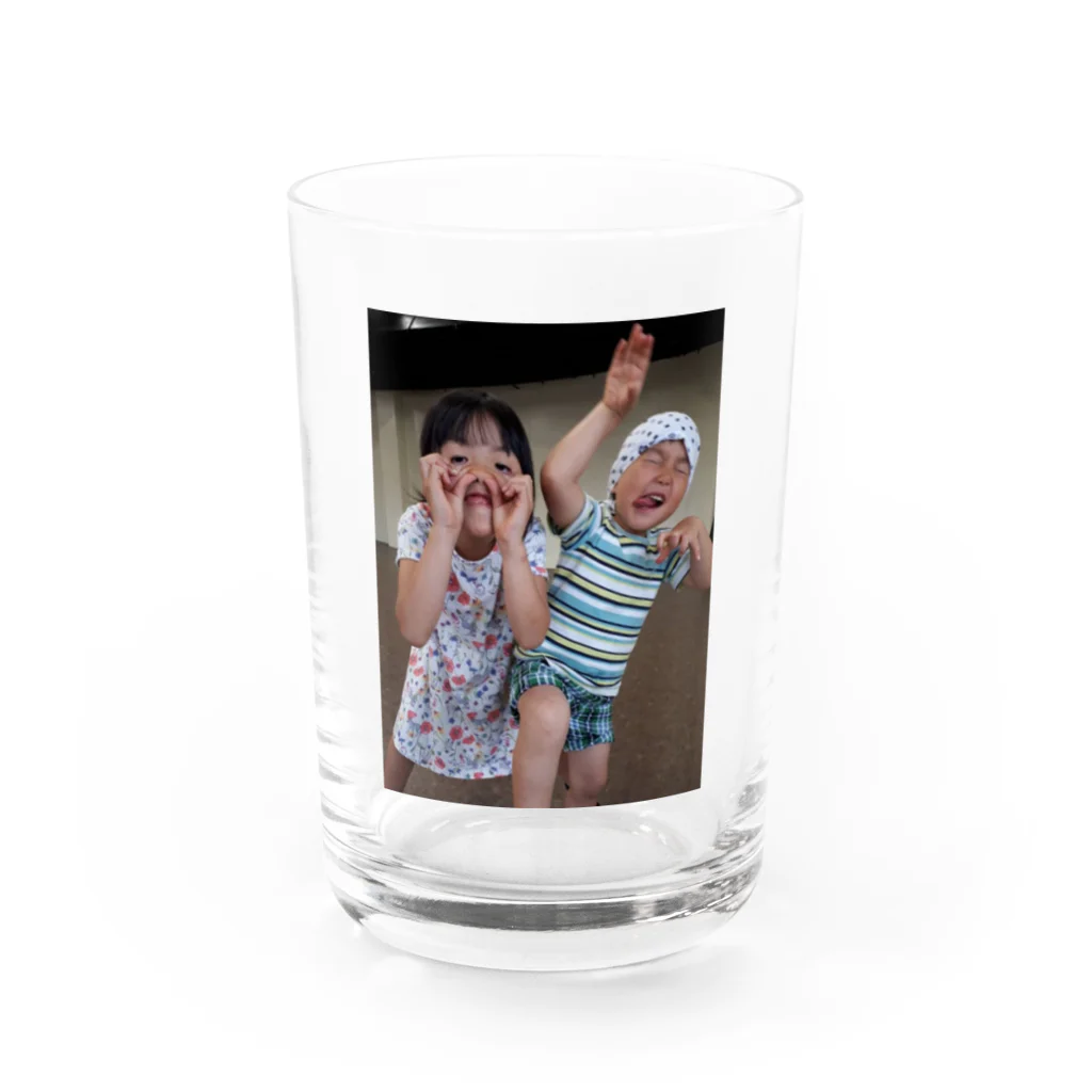 nyantaro_kyotoのおとぼけキッズ Water Glass :front