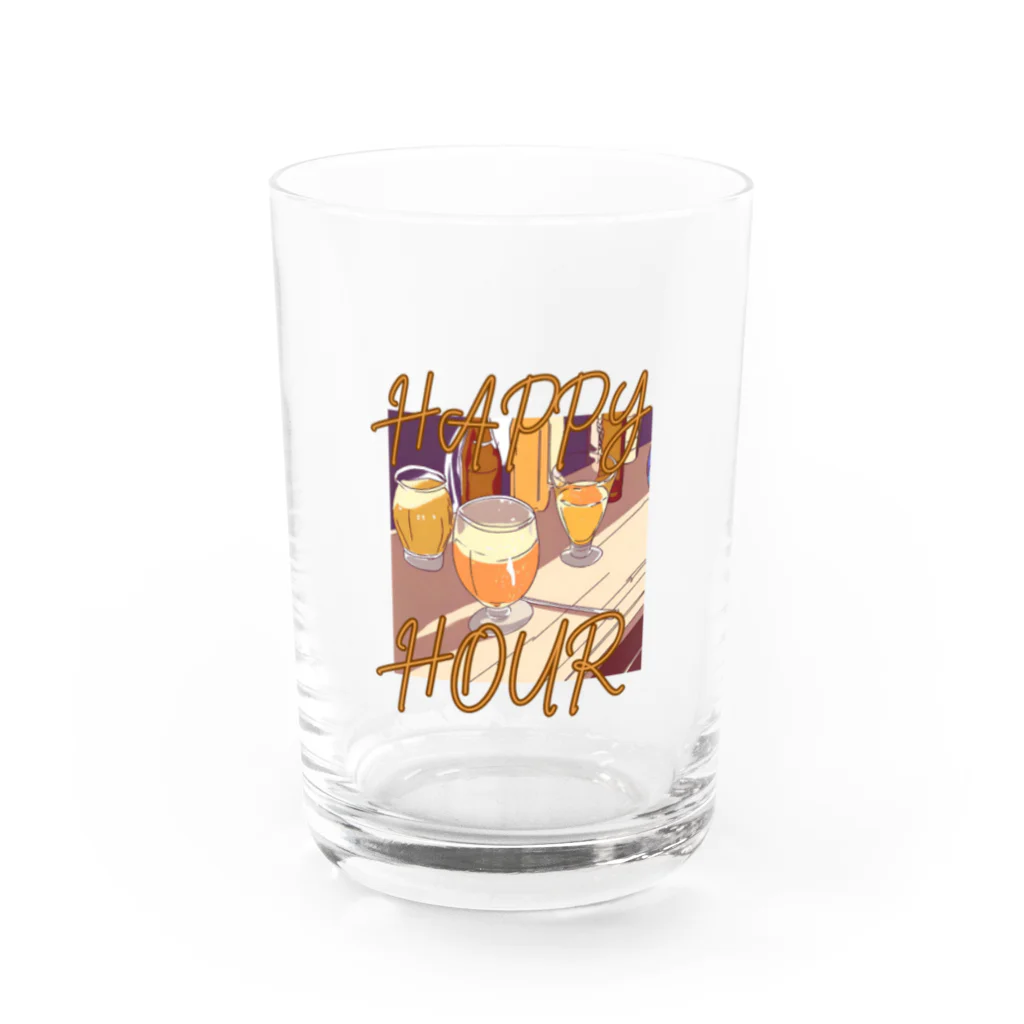 酔いどれの集いのHAPPY HOUR(ハッピーアワー) グラス前面