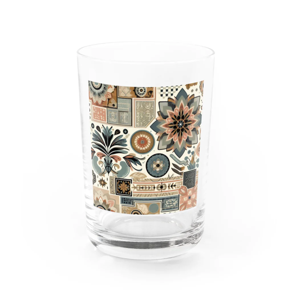 クリエイティブ・スタイル・ストアのノスタルジックレトロ Water Glass :front