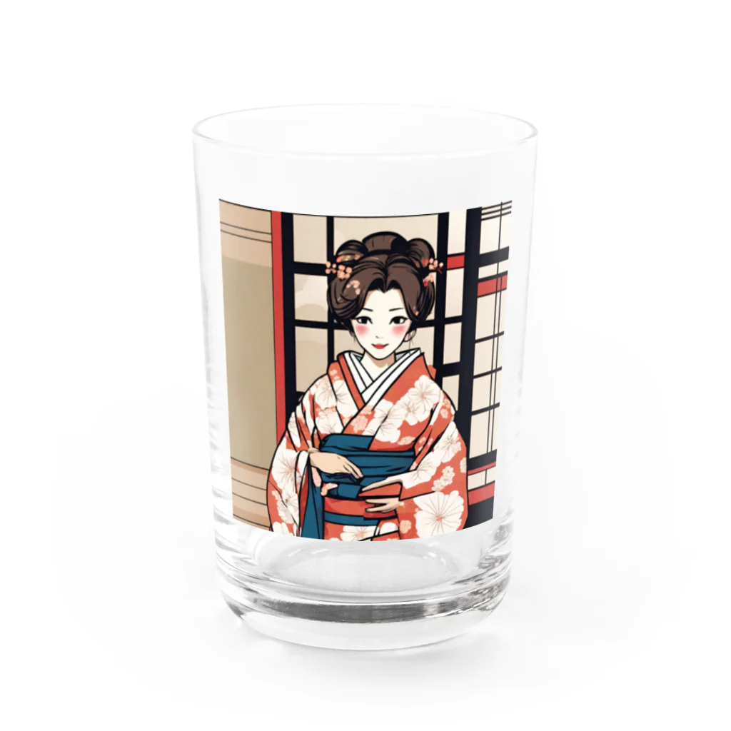 yosshiyyの和の華 Water Glass :front