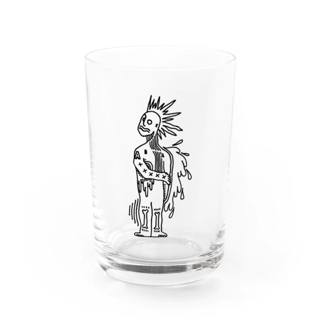 AURAstoreのAB adrenalin Water Glass :front