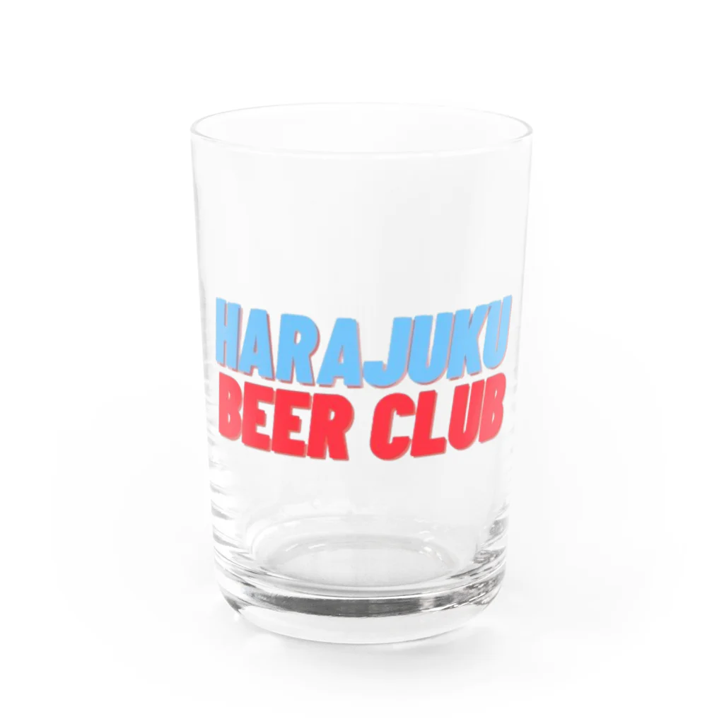 threefeet TokyoのHARAJUKU BEER CLUB 2 Water Glass :front