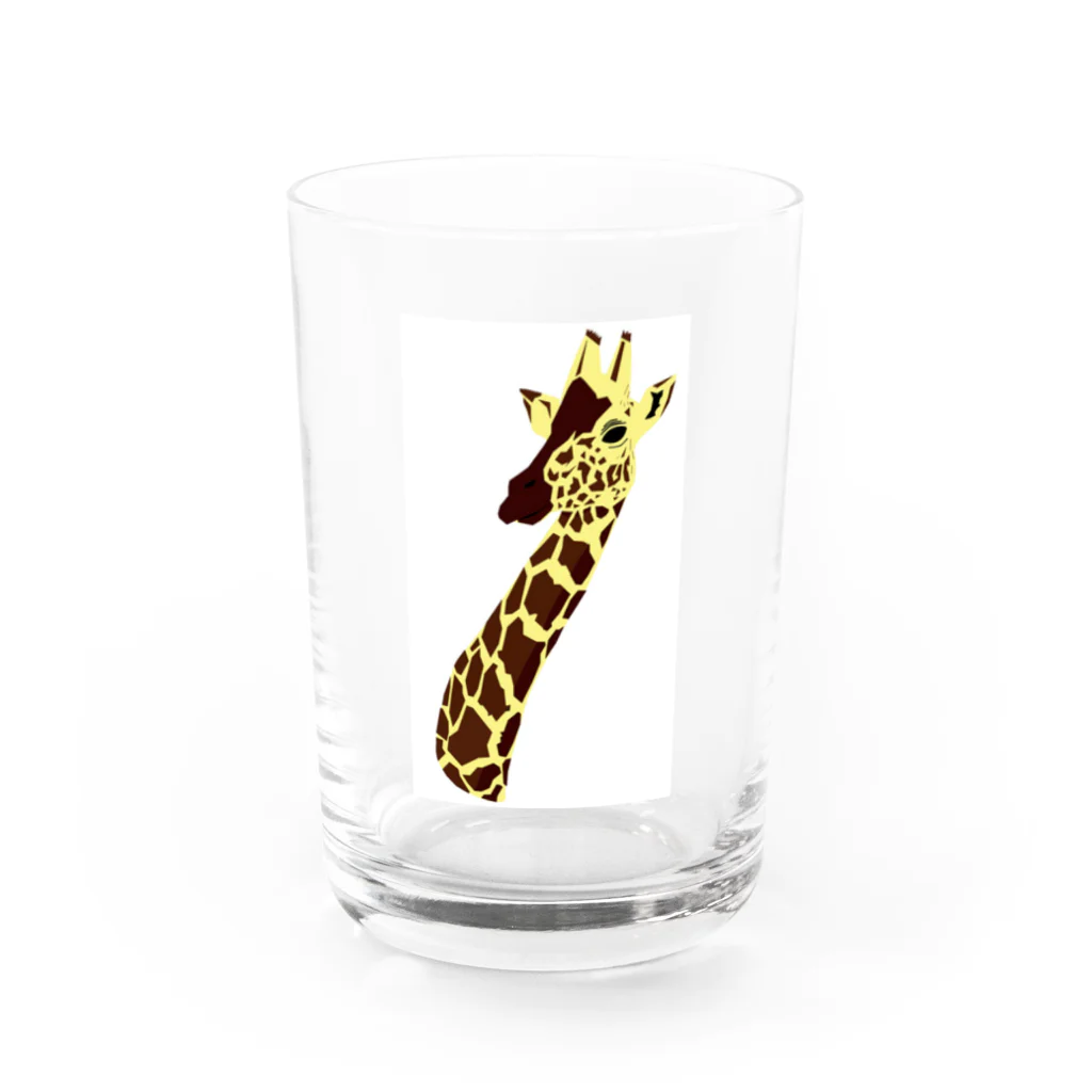 GIRAFFEのシックで洗練された大人の雰囲気が魅力的なキリン Water Glass :front