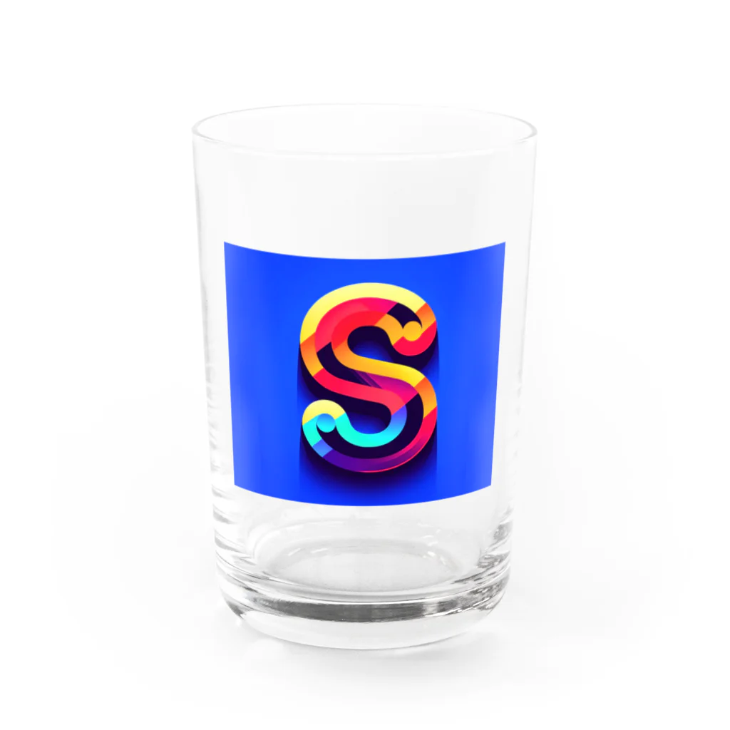 ネコニンジャのウルトラＳ Water Glass :front