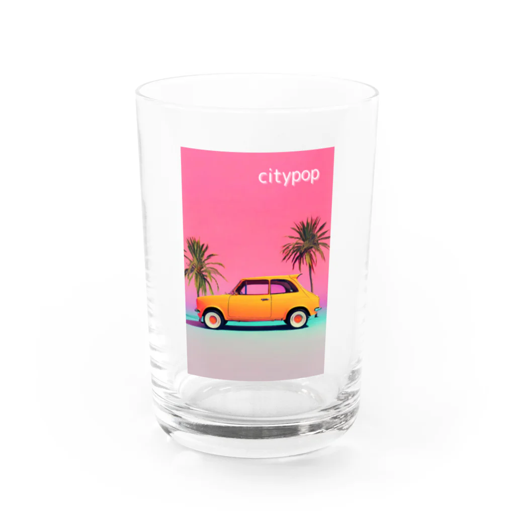 80s_popの80s CityPop No.19 Water Glass :front