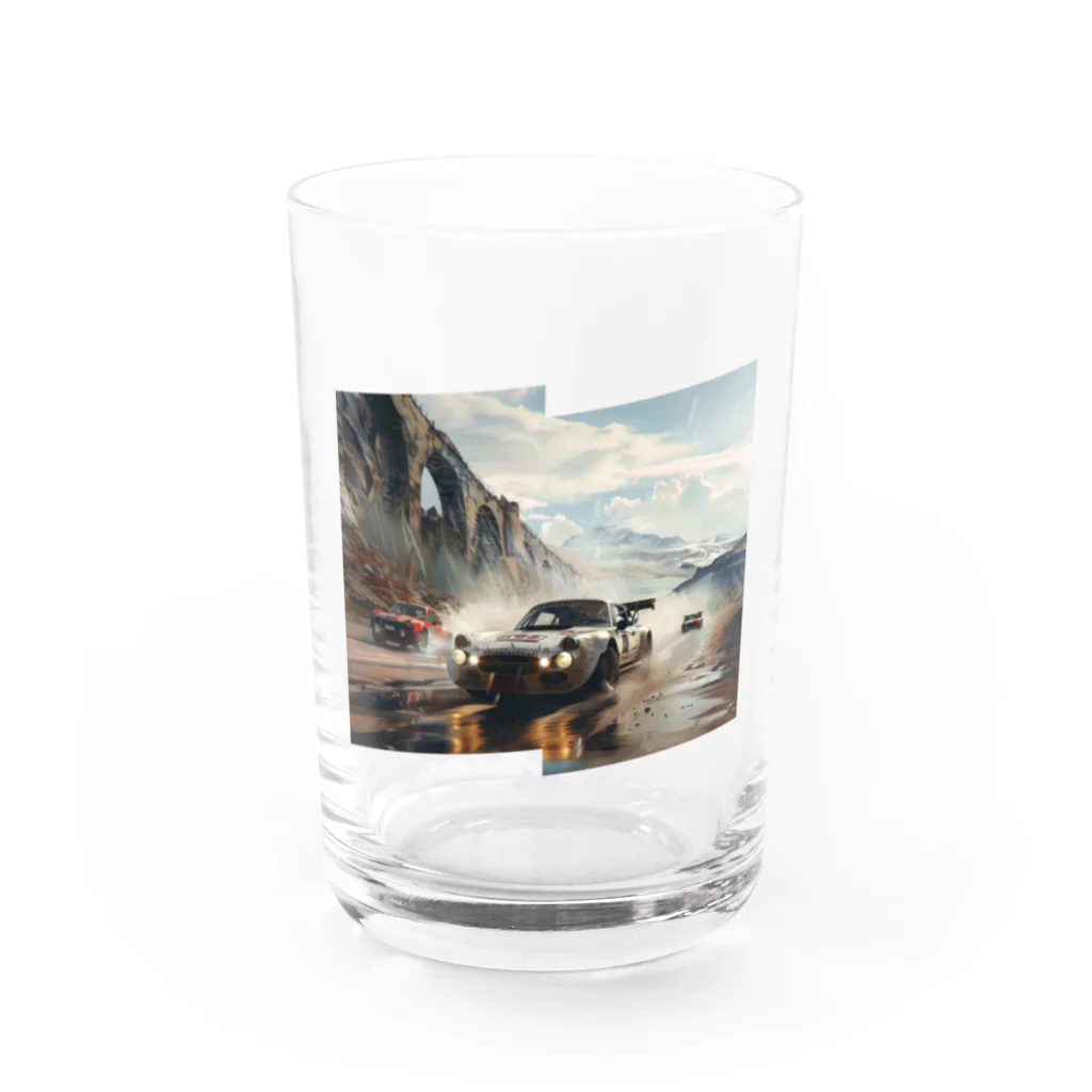 MistyStarkのラリー Water Glass :front