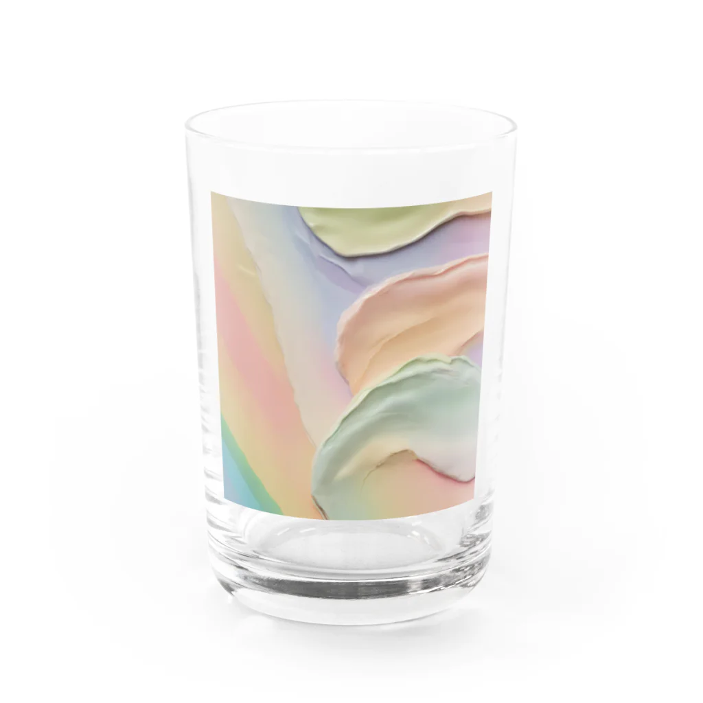 eclat-misaのtextureart series Water Glass :front