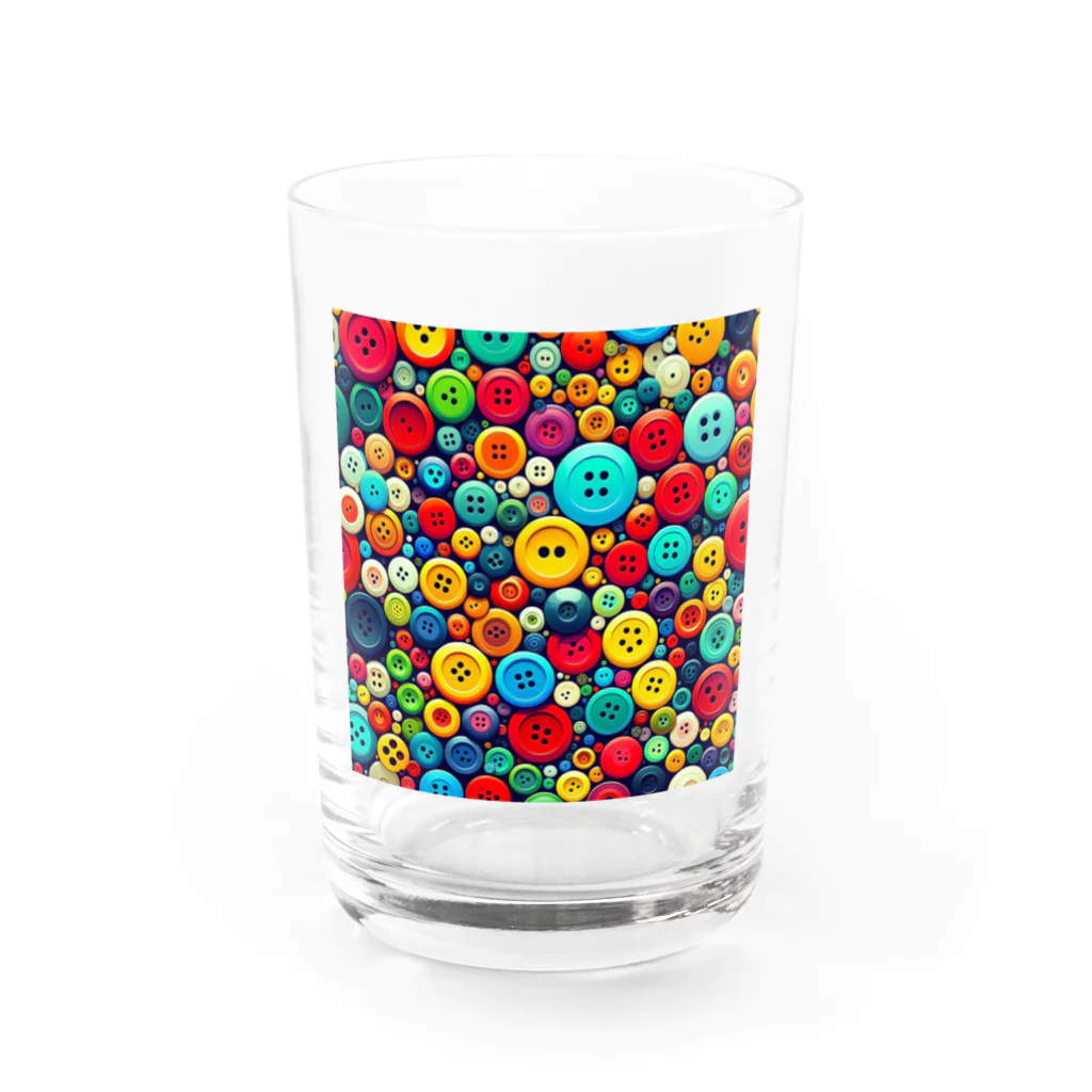 BrilliantTiaraのカラフルボタン Water Glass :front